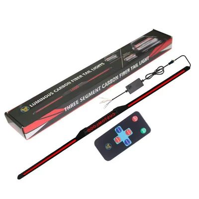 Car Led Sequential Carbon Spoiler