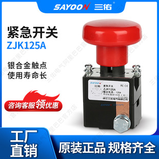 Hot SAle Recommend Emergency Switch ZJK125A Motor Electric Sweeper SAnyou Dc SAnyo Electric