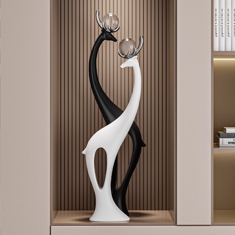 Luxury High-End Living Room Tv Cabinet Sofa Side Floor Decoration Housewarming Gift