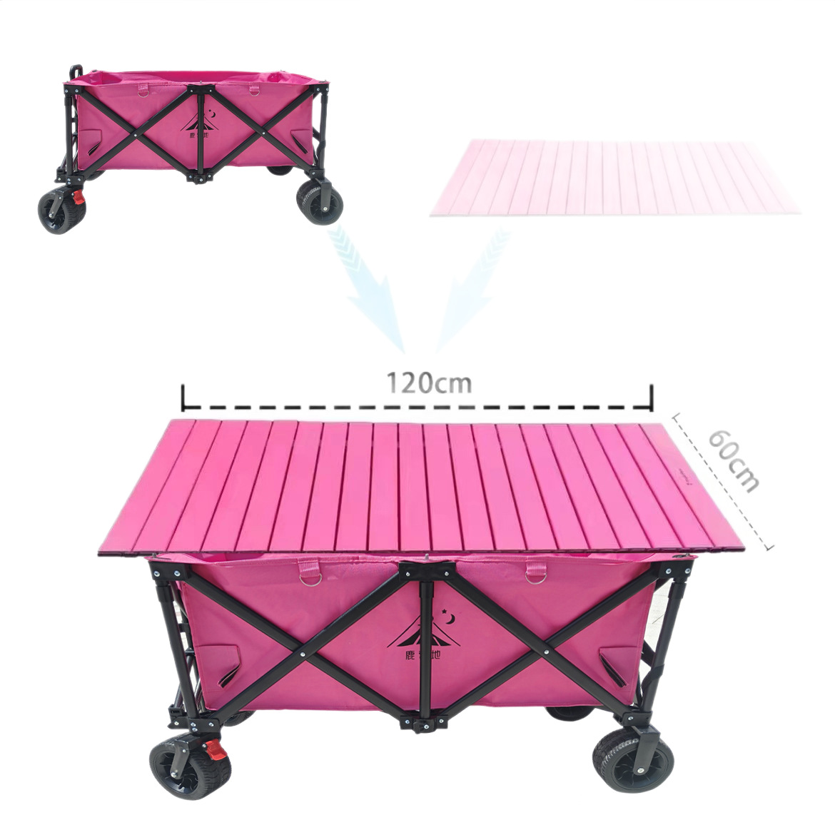 Inventario plegable elevación recolección cabina camping camping al aire libre con tablero de mesa mercado nocturno snack cabina cabina