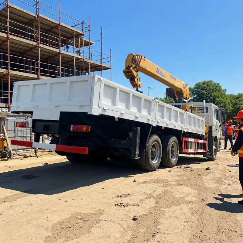 【程力集团】出口重汽豪沃解放右驾徐工|Palfinger随车吊起重机