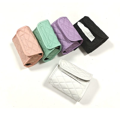 Car tissue box/set Tissue Bag Car Tissue - green