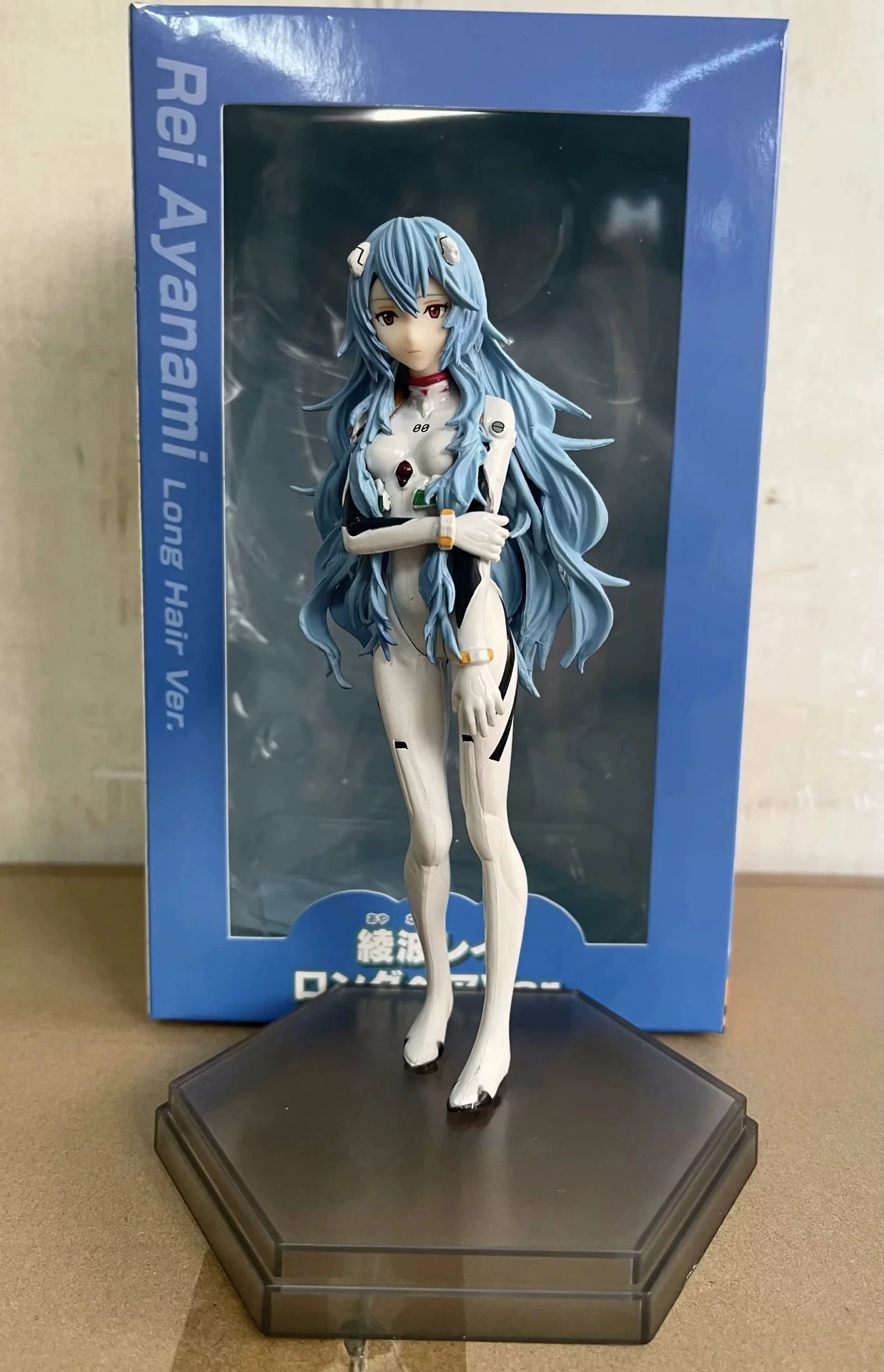 Фигурка POP ЭВА с длинными волосами Asuka / Rei театральная версия, 18–19 см, ПВХ/ЭВА
