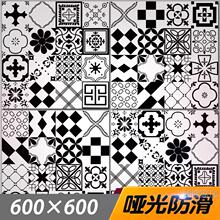 600X600��ŷ��ש�ڰ�ɫ���޲���������ש�̳�KTV��̨��ɫ�¹Ŵ�ש