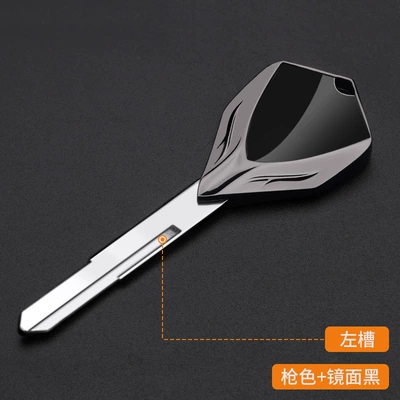 Motorcycle Key Fob Suitable for - l-gun-color-mirror-black-ymh-058