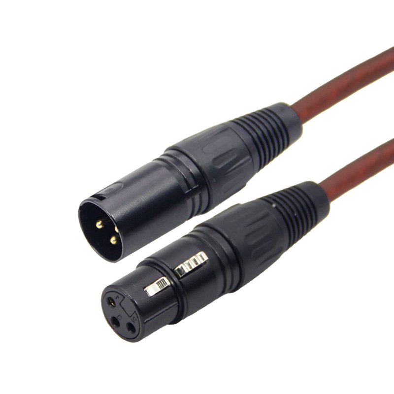 3芯XLRオス・メスラインDMX512舞台照明信号ラインパラライトビームライトミキサーアンプマイクライン|undefined