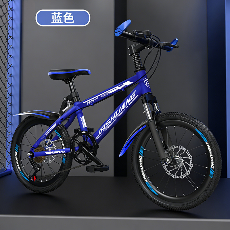 Bicicleta de montaña adolescente niño niña bicicleta amortiguador de freno de goma de cambio de velocidad ligera montar freno sensible image 29