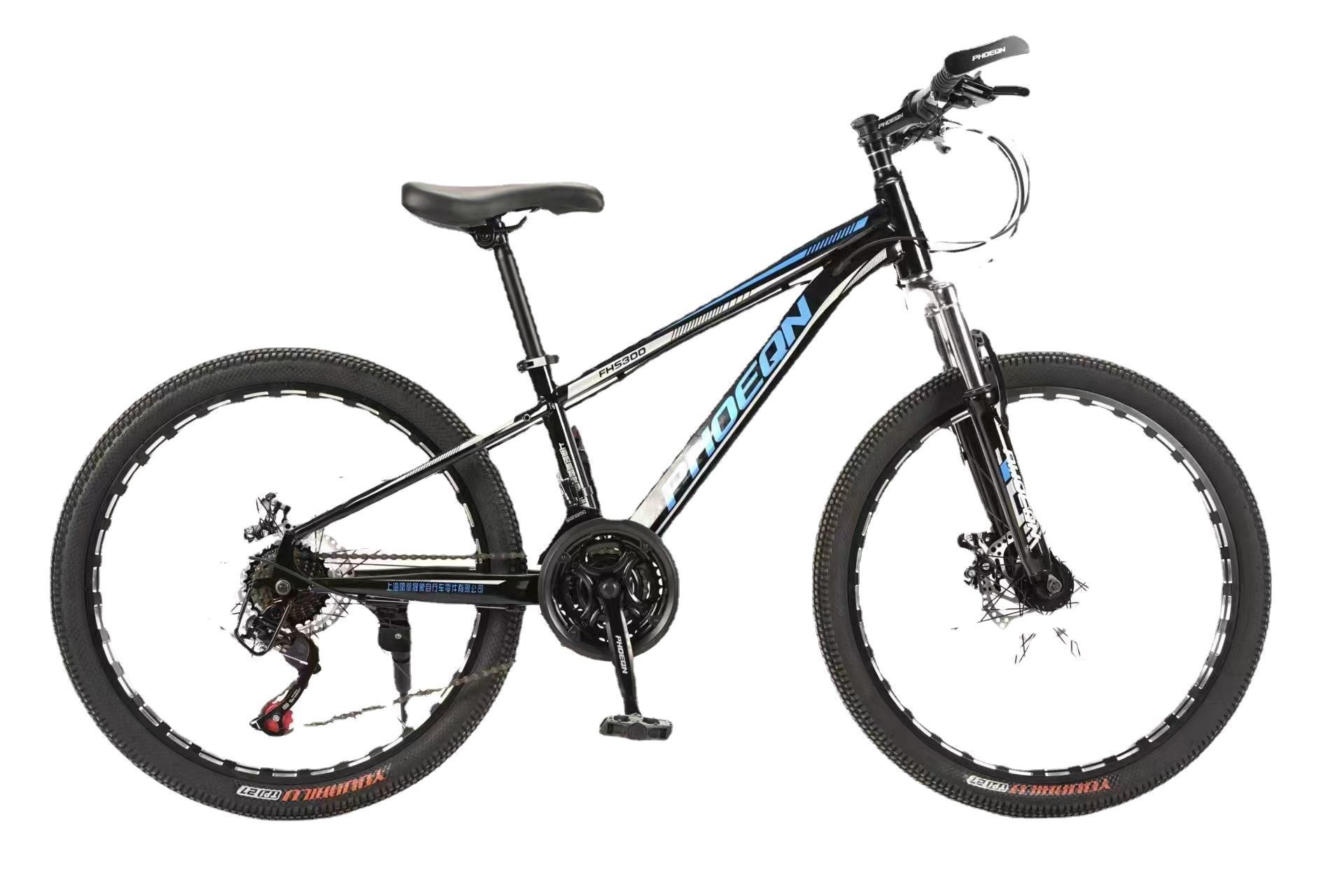 Phoenix bicicleta de montaña curva disco freno montaña velocidad bicicleta carreras luz adultos hombres y mujeres