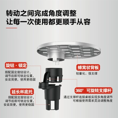 Multi-Functional Cup Holder, Dining Tray, Car table board