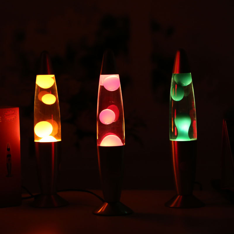 European Standard Small Lava Lamp Wax Lamplava Lamp Creative Jellyfish Lamp Holiday Supplies Export Cross-Border Christmas