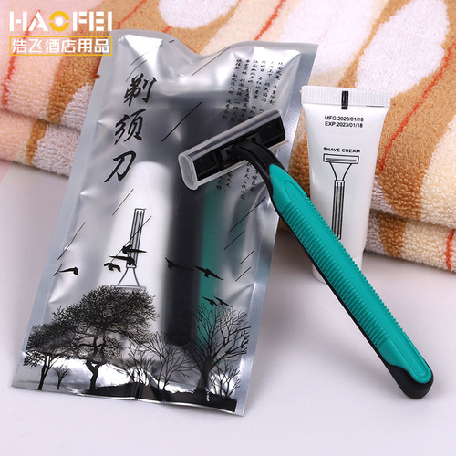 Disposable razor shaving razor Hotel B&B razor Disposable razor shaving cream