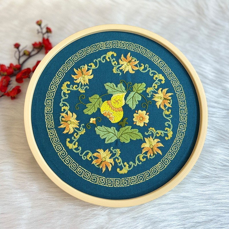 Bonito conjunto de bordado de serpiente Lu bordado inglés hecho a mano diy material paquete de dibujos animados animales decoración de la sala de estar