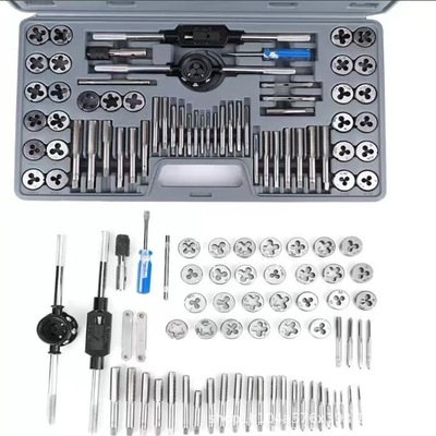 Supplying 60PC Tap threading die suit hardware tool Tap threading die Silk tap Metric system 60 Set pieces