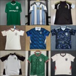 2526热门国家队阿根廷尼日利亚法国德国新款运动足球上衣跨境专供