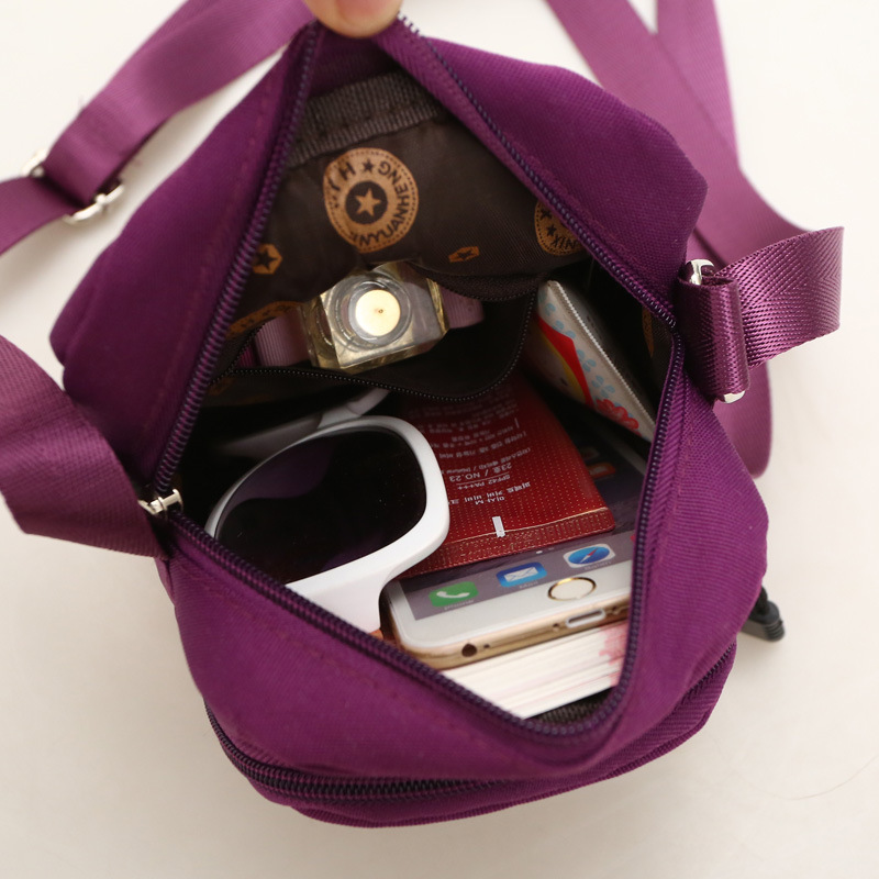 Color sólido todo partido bolsa de mensajero transfronterizo otoño e invierno nuevo casual bolso de las mujeres Moda teléfono móvil viaje crossbody bolsa