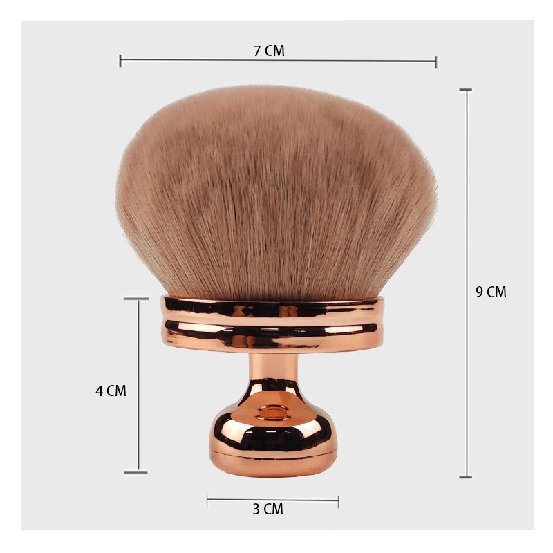 Tekli Makyaj Fırçası - Düz Balık Kuyruğu Fondöten Fırçası Pudra Fırçası Eyeliner Fırçası Burun Kontur Fırçası Allık Fırçası Göz Farı Fırçası Kapatıcı Fırçası