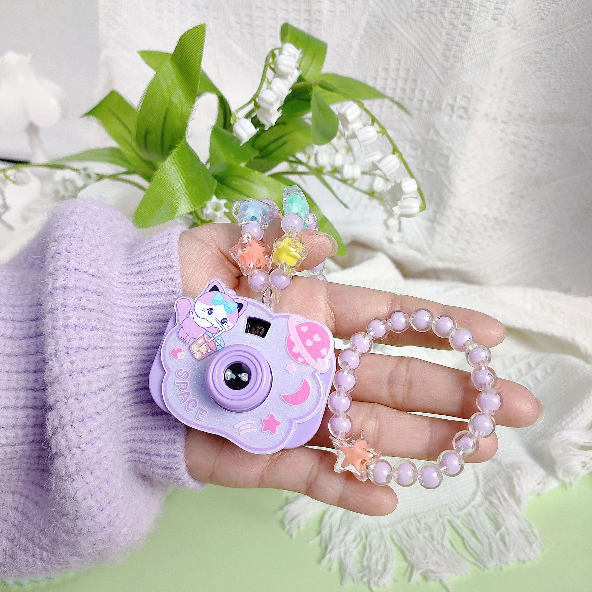 새끼 고양이 (목걸이 + 팔찌)