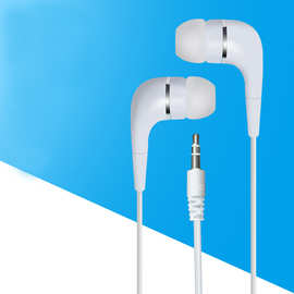 现货热卖mp3耳机 电脑手机通用耳机水晶线入耳式耳机工厂批发