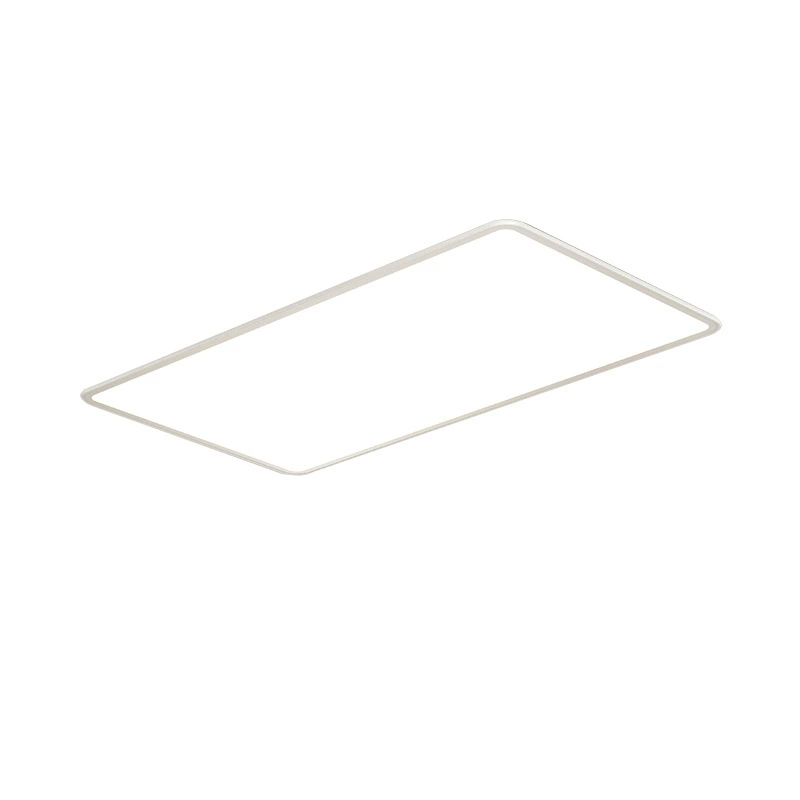 Ultra thin ceiling light, rectangular modern and minimalistic lamp for living room, lights, combined set, comfortable light spectrum, simple cut