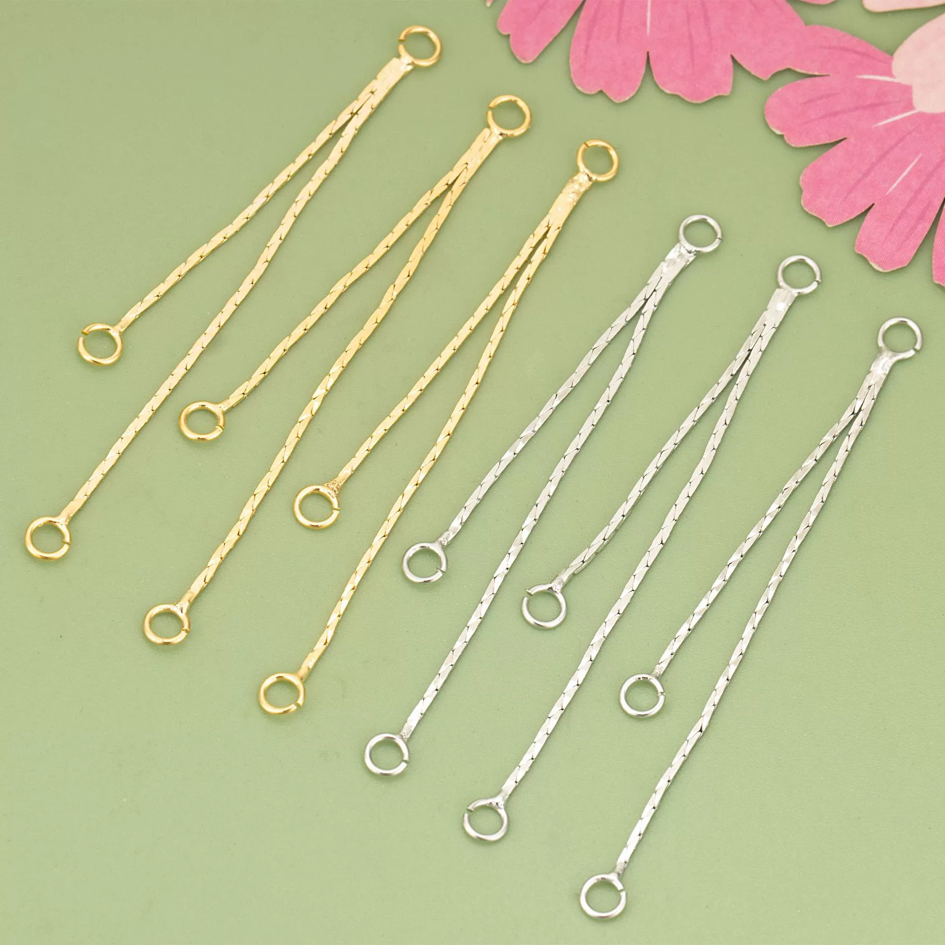 Серьги с кисточками, аксессуары, 18 каратов