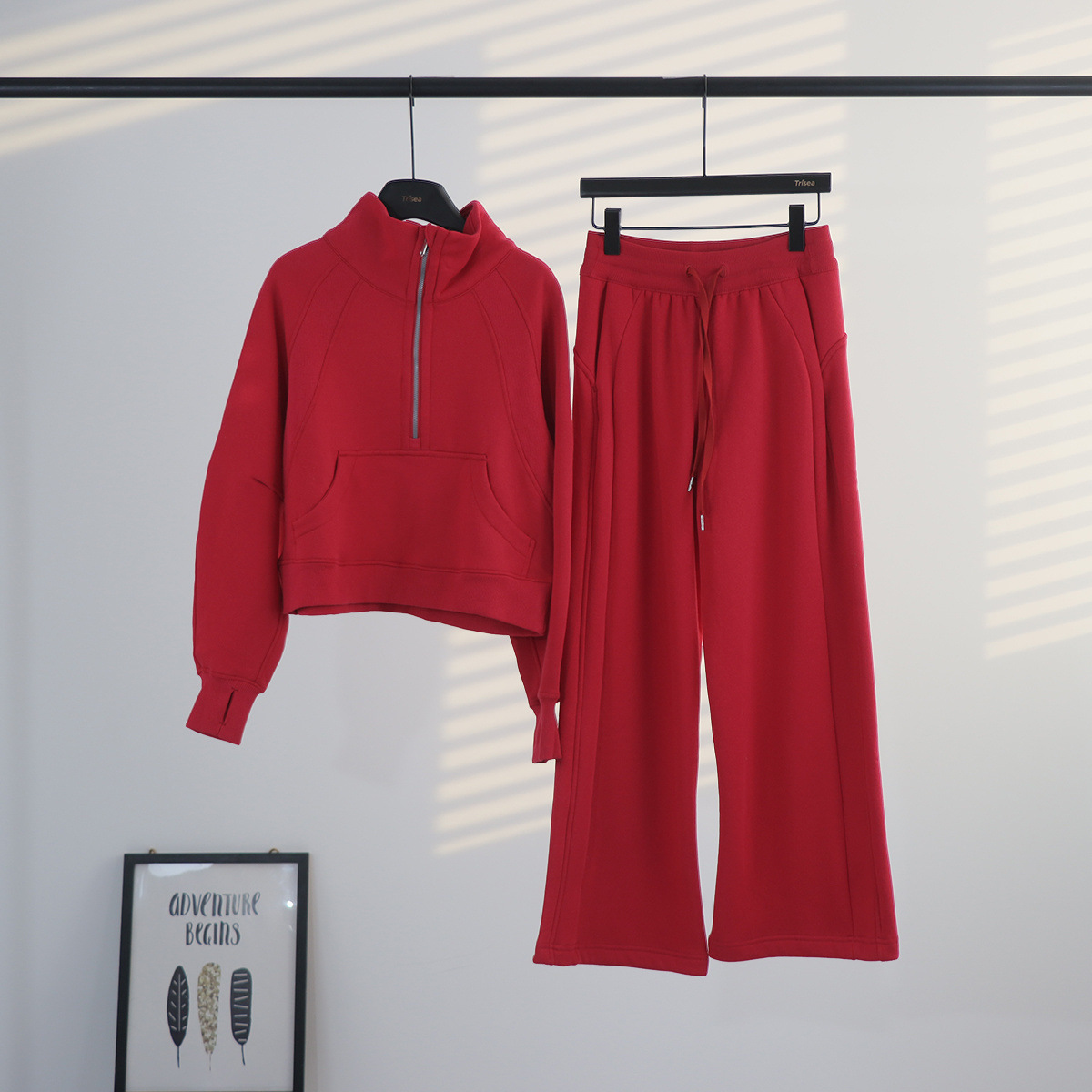 Lulu cuello suelto suéter de pantalones de vestir, cardigan de mujer, chaqueta de abrigo con camisa