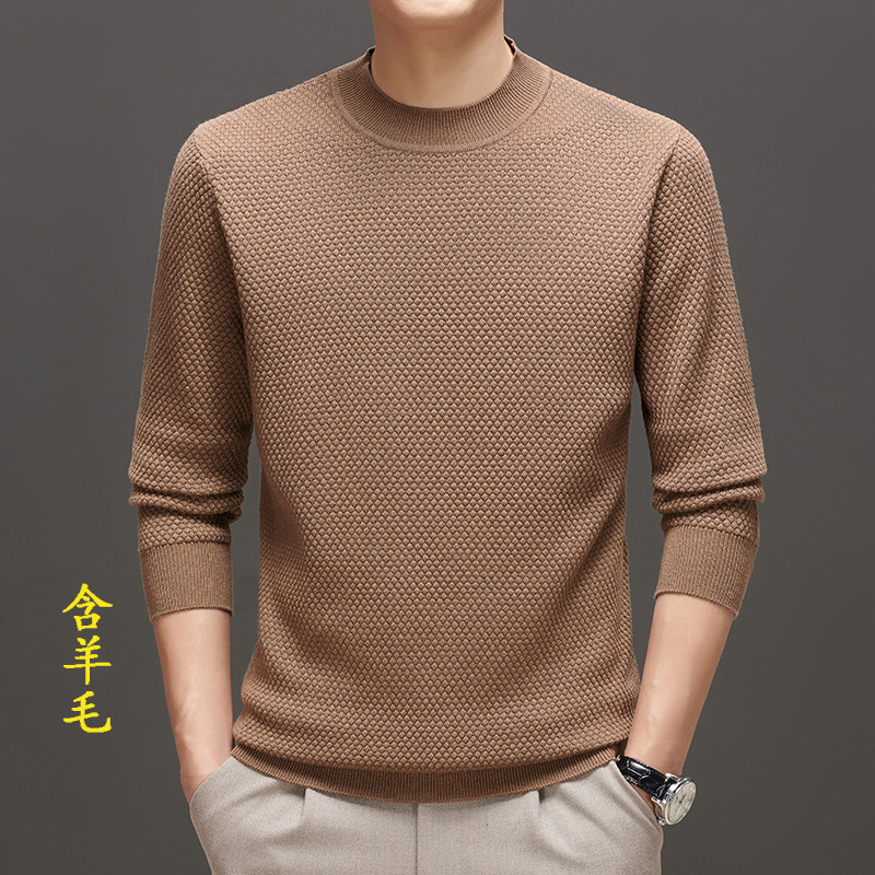 Men's autumn woolen winter sweater for work and office