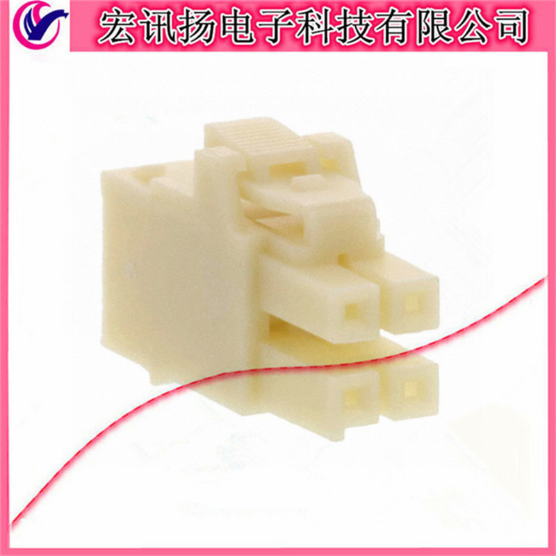 1722564104 172256-4104 原装Molex 3.5mm间距-4Pin 胶壳连接器