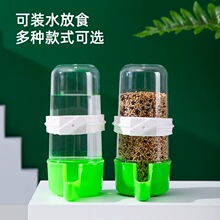 鸟用饮水器自动鸽子喂食器喂水器鹦鹉悬挂食盒鸟食罐鸟笼配件用品
