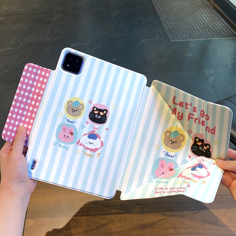 Funda Plegable para Tableta de 11,2 Pulgadas para Xiaomi 7/8 Pro, Silicona, Absorción Magnética, Con Soporte image 2