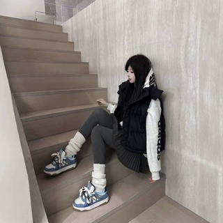 lulu同款WunderPuff泡芙四格羽绒马甲羽绒背心短款保暖可拆卸连帽