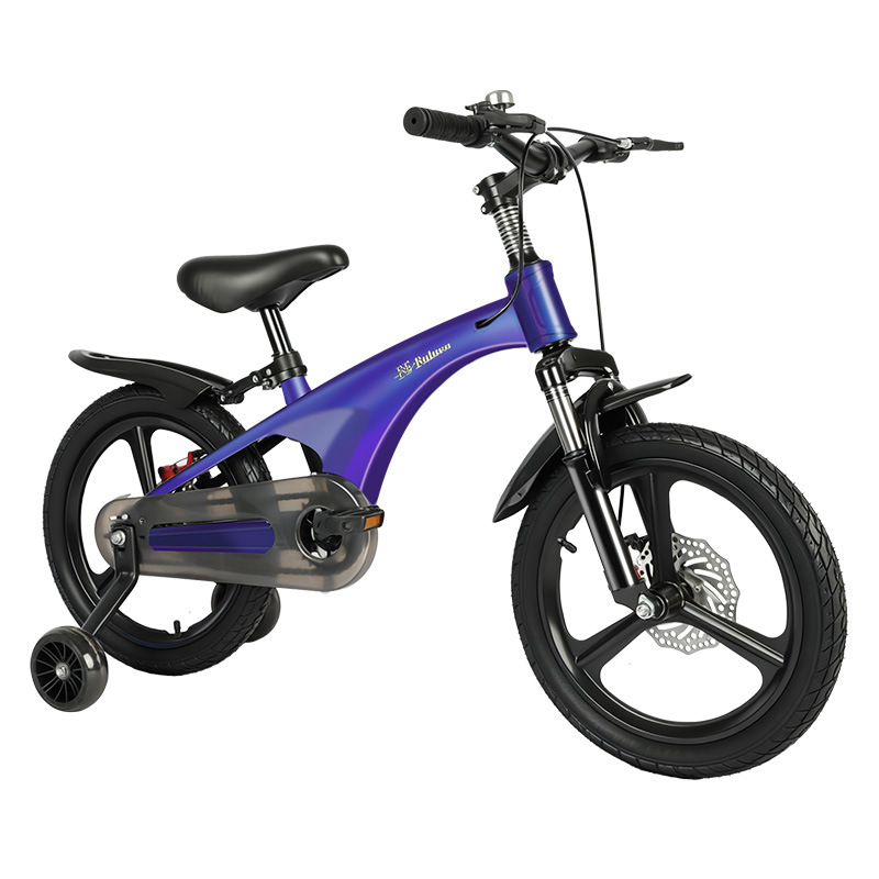 Bicicleta infantil de aleación de magnesio nueva para niños y niñas de 2-3-5-7-9 años, bicicleta para bebés de 14/16/18 pulgadas