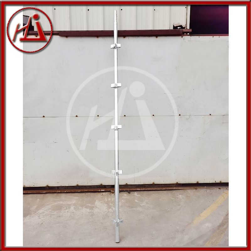 出口南非款 热镀锌表面处理 星星式Kwikscaff香蕉扣脚手架立杆