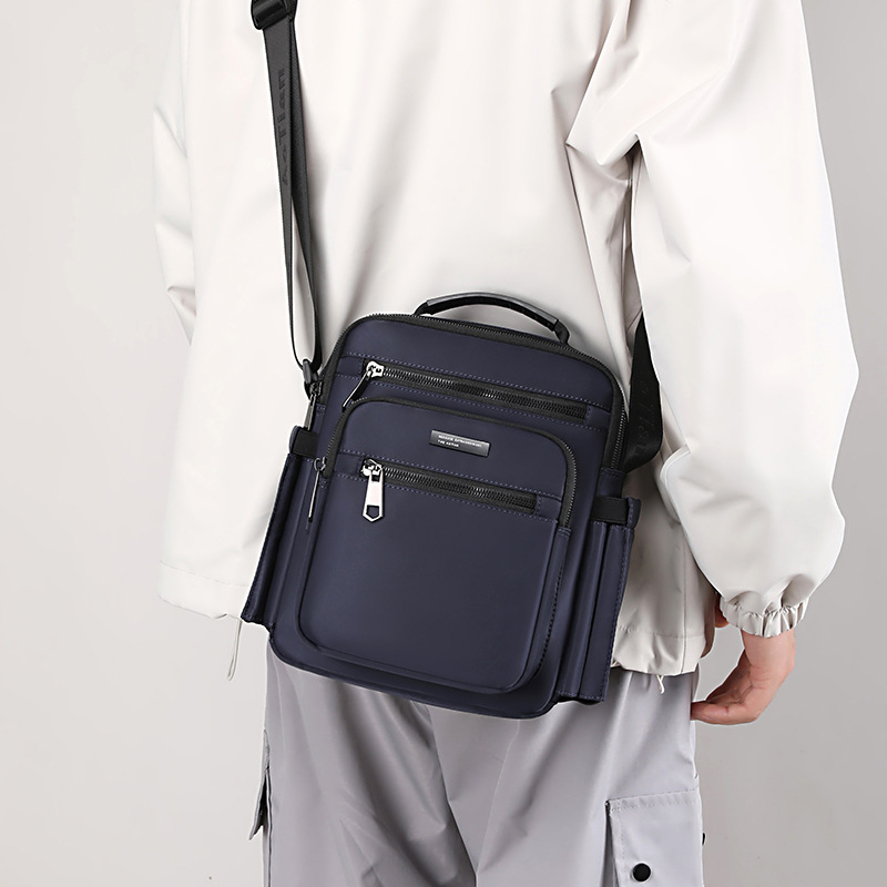 Aotian New Crossbody Bag Men's Crossbody Bag Sports Outdoor Large Capacity Bag Commuter Men's Bag Fashionable Casual Shoulder Bag