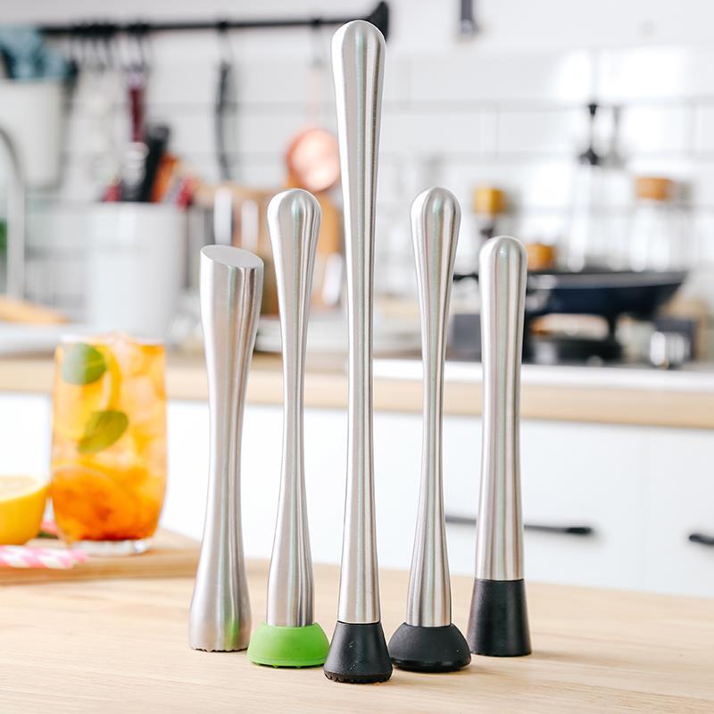 Stainless Steel Ice Hammer Cocktail Crushed Ice Bar Juice Fruit Mashed Crushed Ice Hammer Lemon Mint Leaf Hammer Pounded Popsicle