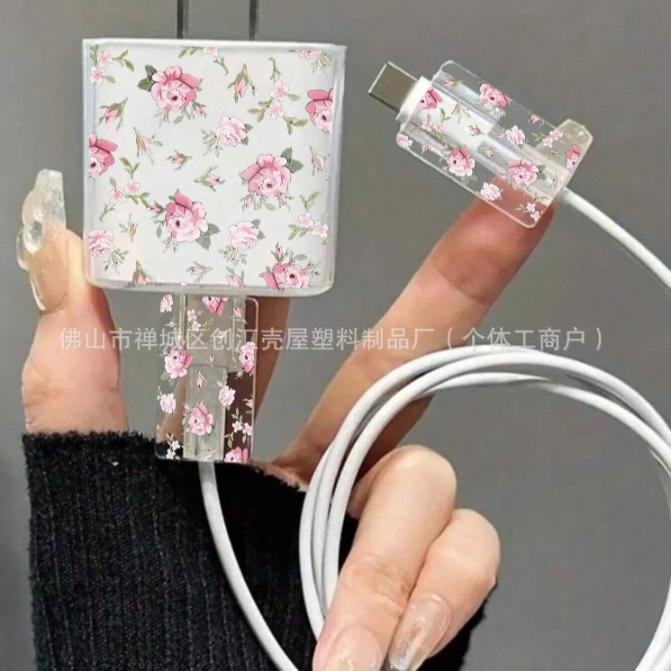 핑크 꽃 [충전 헤드 기어 1 스레드 biter 2]]