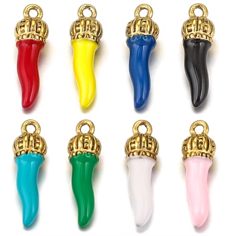 5 PCS/Package 6*20.5mm Hole 1~1.9mm 304 Stainless Steel Pendant display picture 5