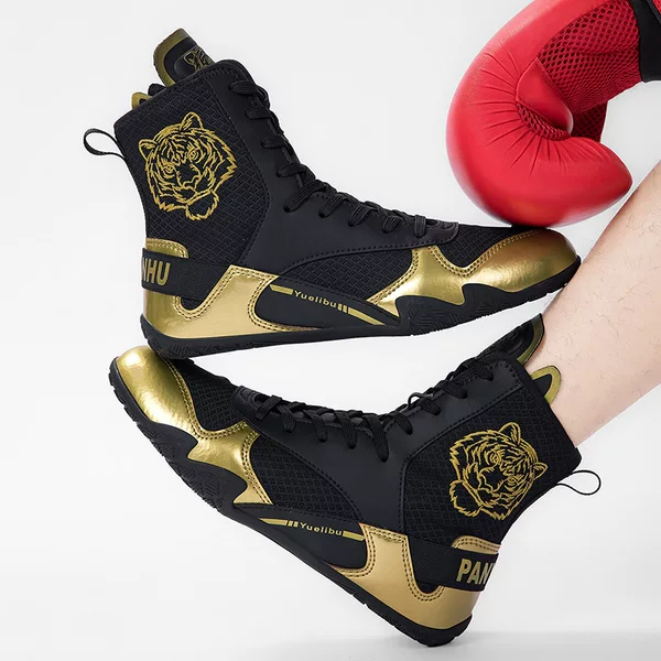 High-Top Boxing Shoes, Low-Top Sanda Shoes, Fighting Training Shoes, Indoor Squat Wrestling Shoes, Wrestling Boots, Fighting Shoes, Competition Boots