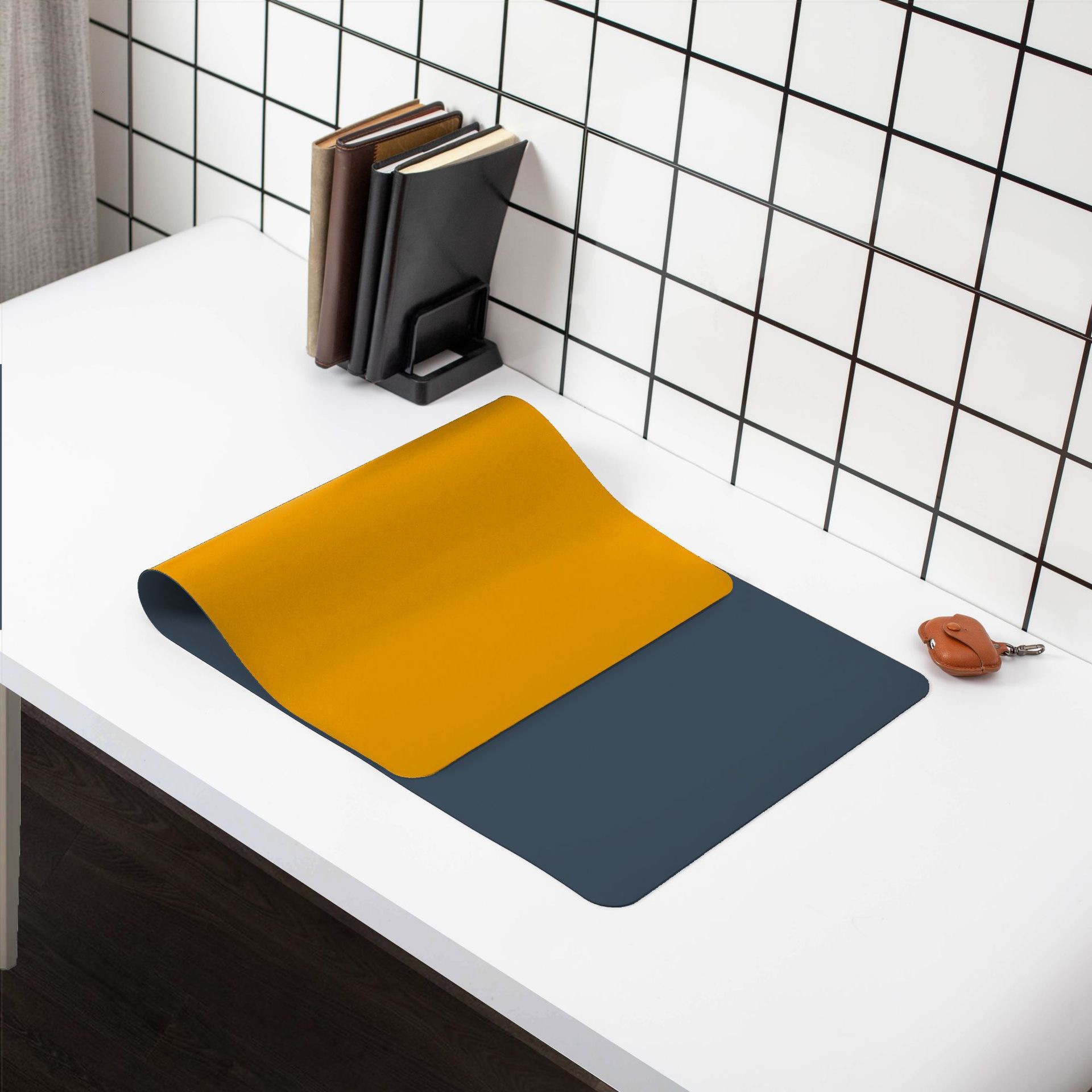 파란색+노란색(양면)