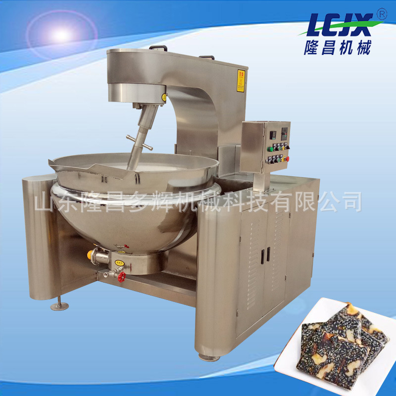 电加热中草药熬制锅药泥膏药熬制搅拌炒锅高粘度食品用炒锅扒炉