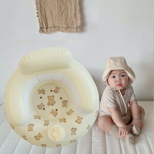 Cross-border new baby seat learning chair safety anti-fall baby learning seat children inflatable sofa toy