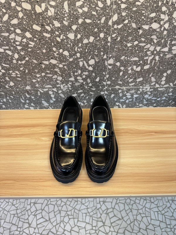 跨境专供毒家现货25ss V家早春系列新款简约高级百搭乐福鞋|undefined