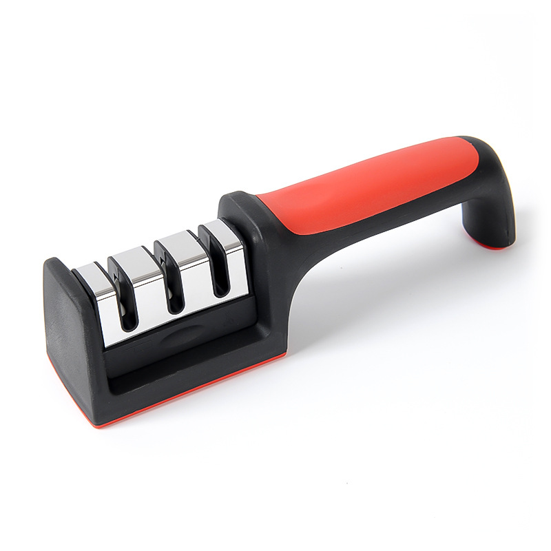 Afilador de cuchillos multifuncional de mano para cuchillos y tijeras nuevo modelo popular venta al por mayor