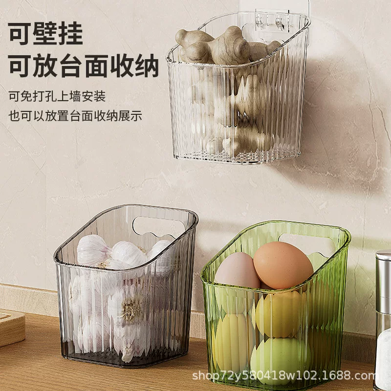 Корзина для хранения, настенная система хранения с имбирём, ящик для хранения
