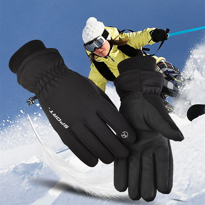 Winter ski wear-resistant windproof waterproof keep warm gloves