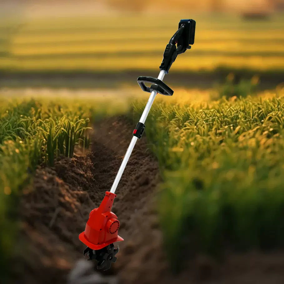 电动松土机耕地机小型家用翻土机旋耕机挖地锄头起垄机农业微耕机
