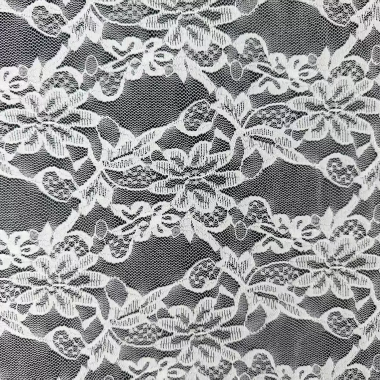 锦氨弹力蕾丝面料 茉莉花蕾丝布料内衣内裤连衣裙女装服饰面料