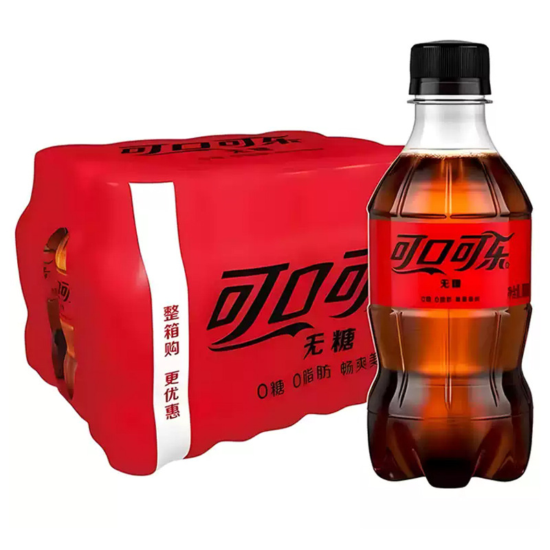 Coca-cola sugar-free 300ml*12 bottles