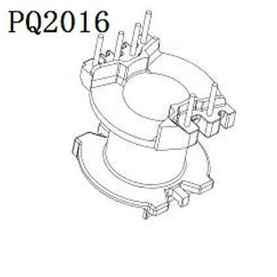 PQ2016 transformer skeleton PQ20 Bakelite skeleton PQ2016 vertical skeleton BOBBIN 4+2 slot width 9.5