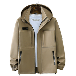 Spring and Autumn Thickened Work Clothes suit Men's Wear-Resistant Construction Site Camouflage Clothing Waterproof Auto Repair Work Clothing Work Clothes New Style