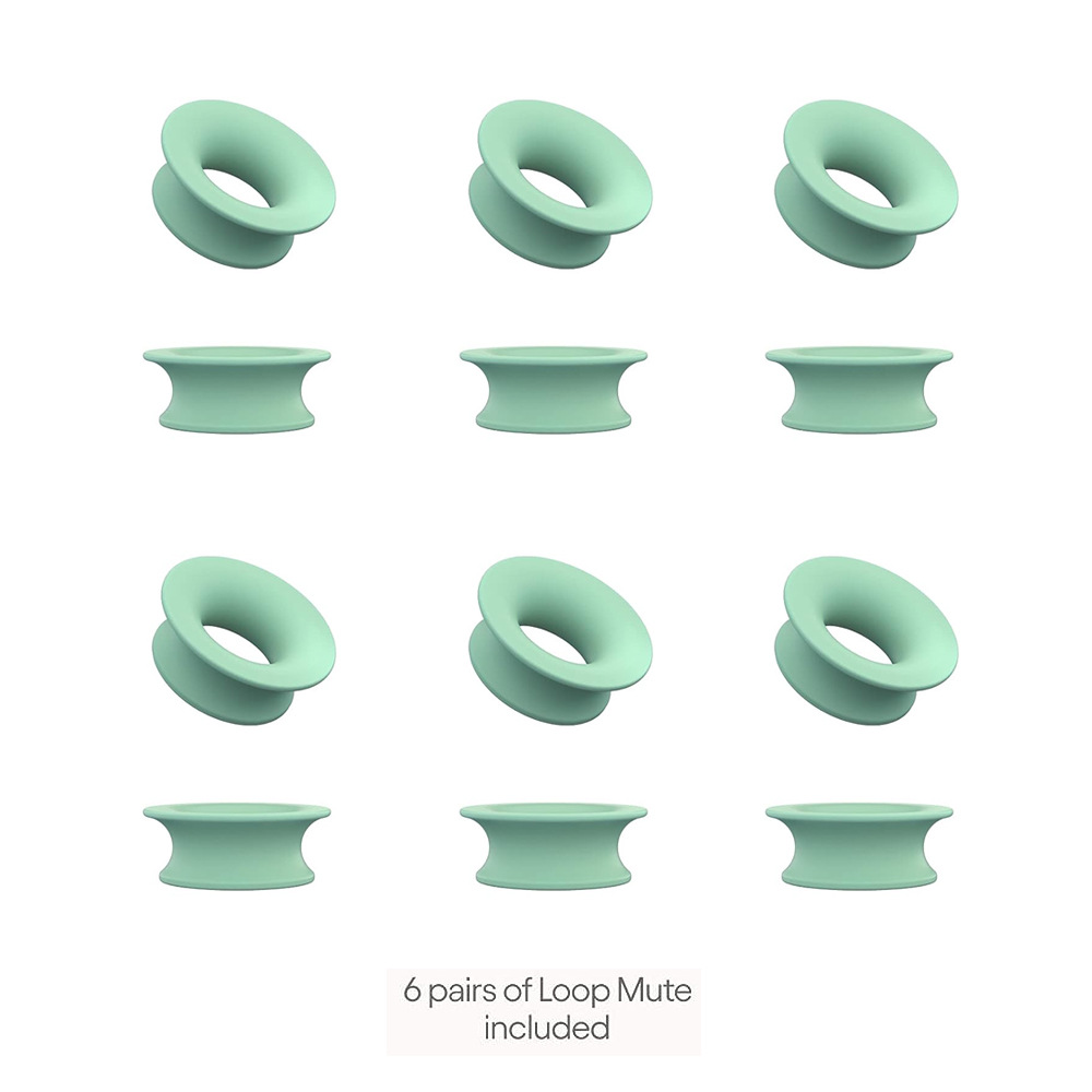 Los nuevos tapones para los oídos de silicona reducen el ruido adicional de 5 dB accesorios ajustables según sea necesario